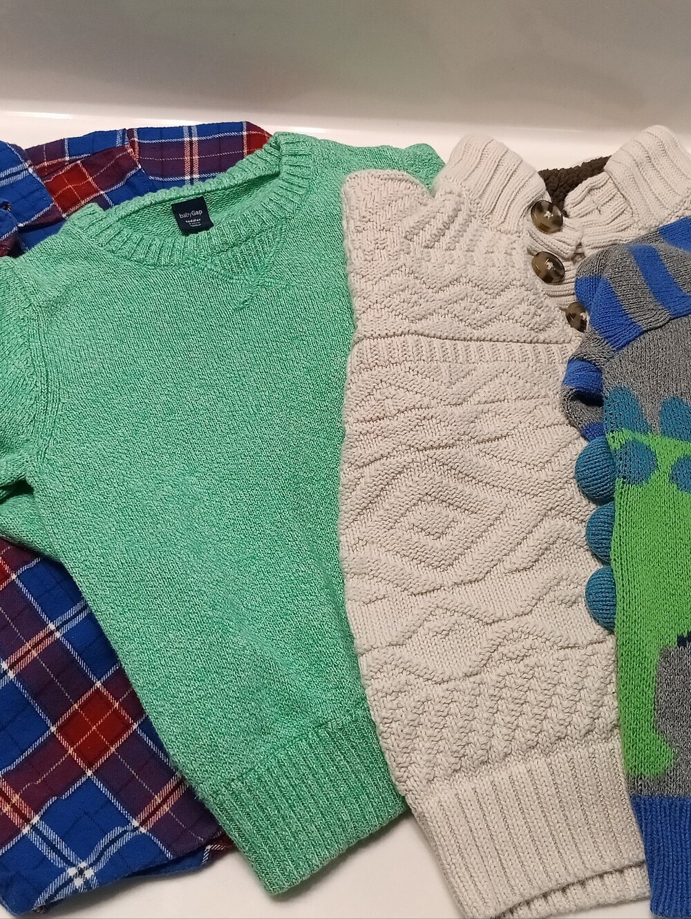 Toddler Boy 3T Fall/Winter Bundle - Cat & Jack, Gap, Carter's - 4 Piece Set